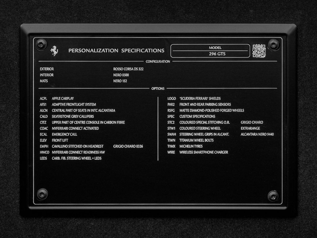 Ferrari 296 GTS 2025