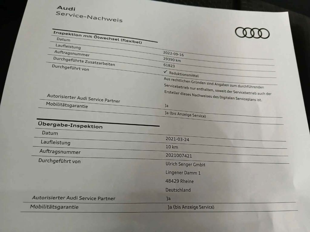 Audi A4 2021