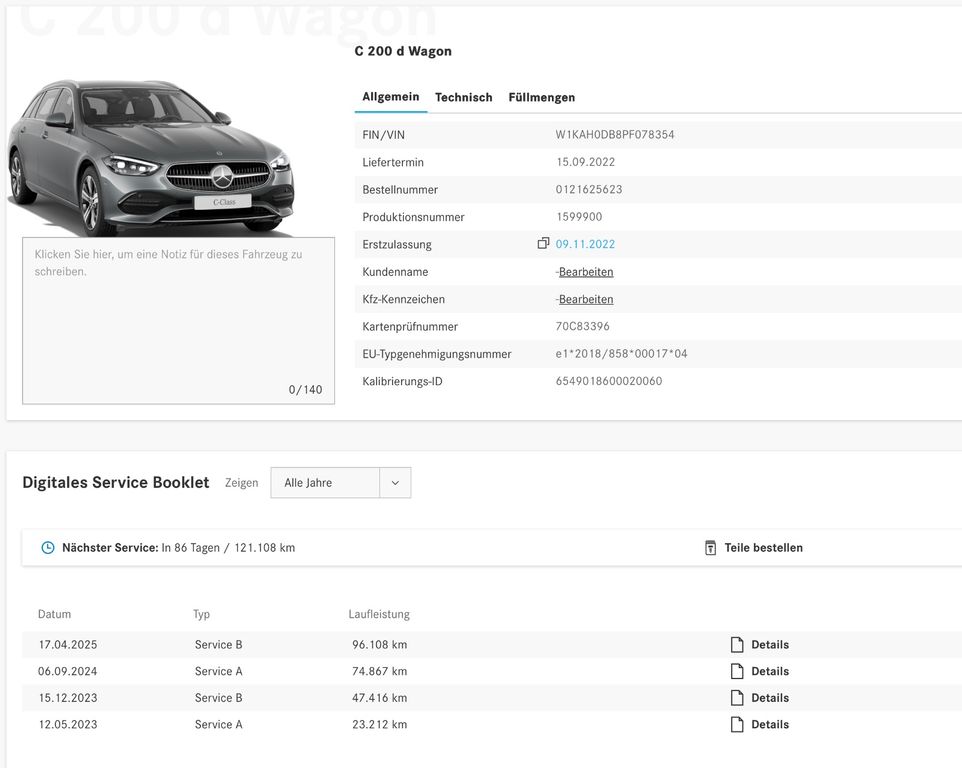 Mercedes-Benz C 200 2022