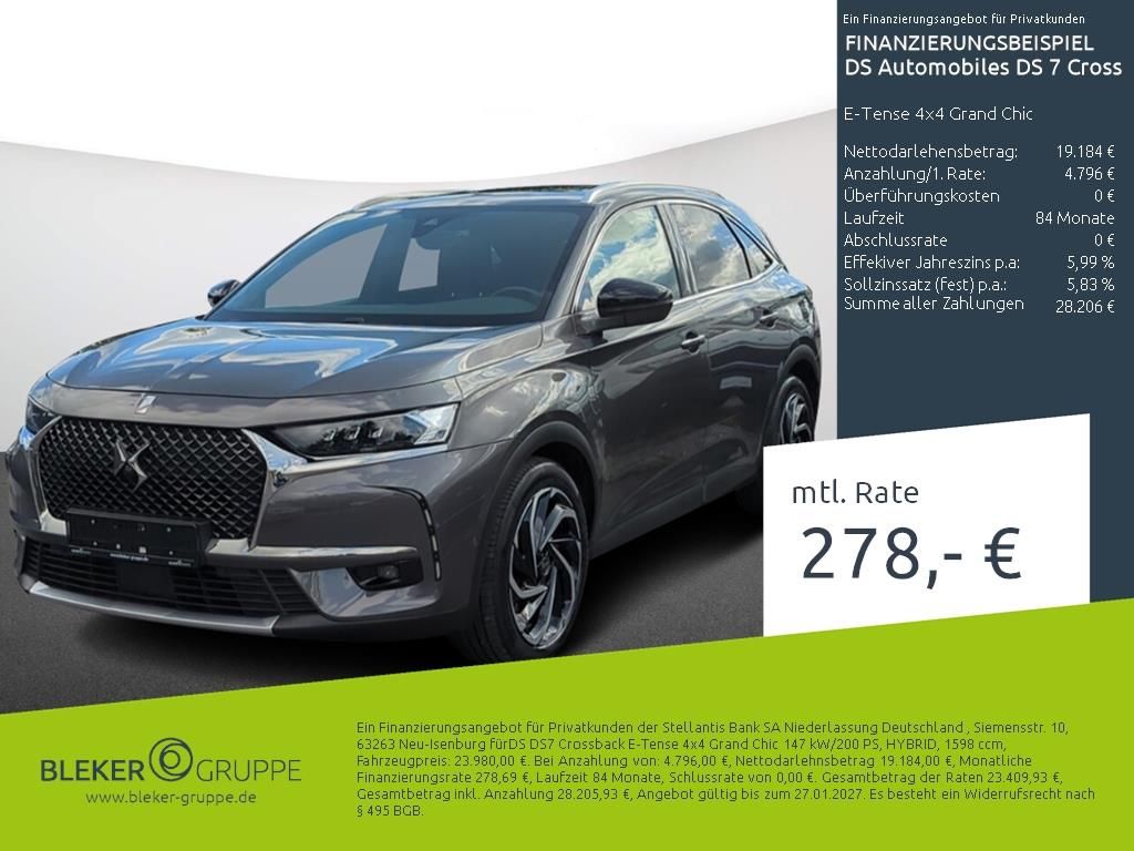 DS Automobiles DS7 (Crossback) 2020