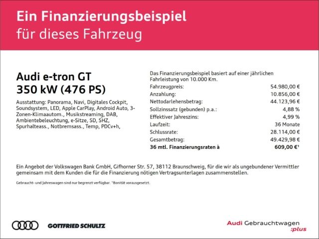 Audi e-tron GT 2022