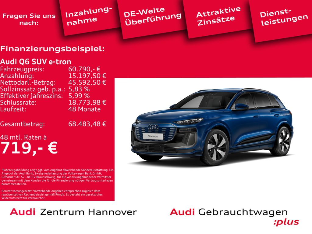Audi Q6 e-tron 2024