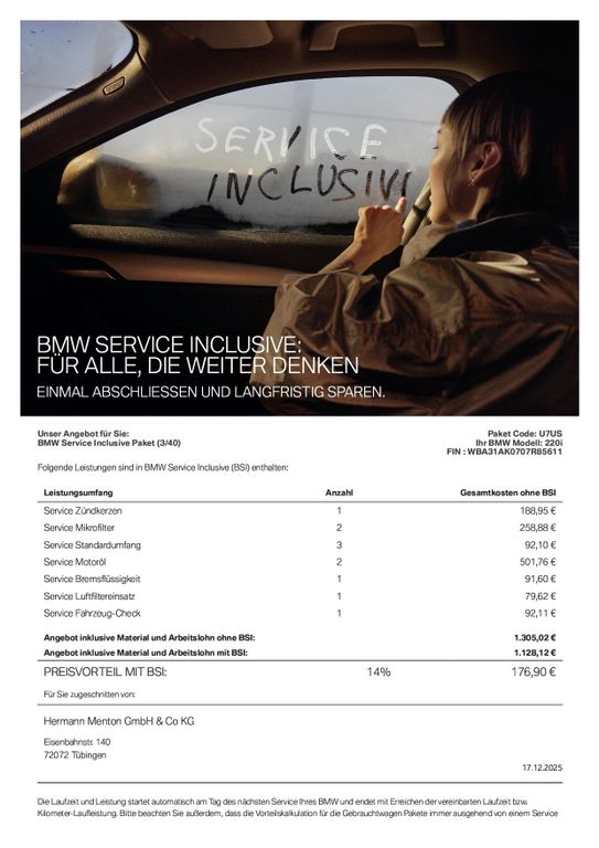 BMW 220 Gran Coupé 2024