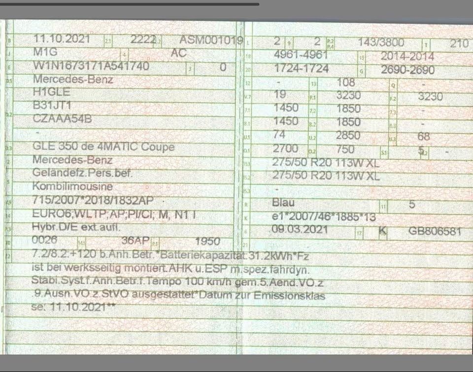 Mercedes-Benz GLE 350 2021