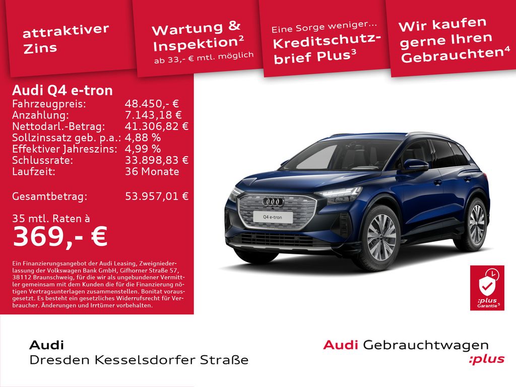 Audi Q4 e-tron 2025