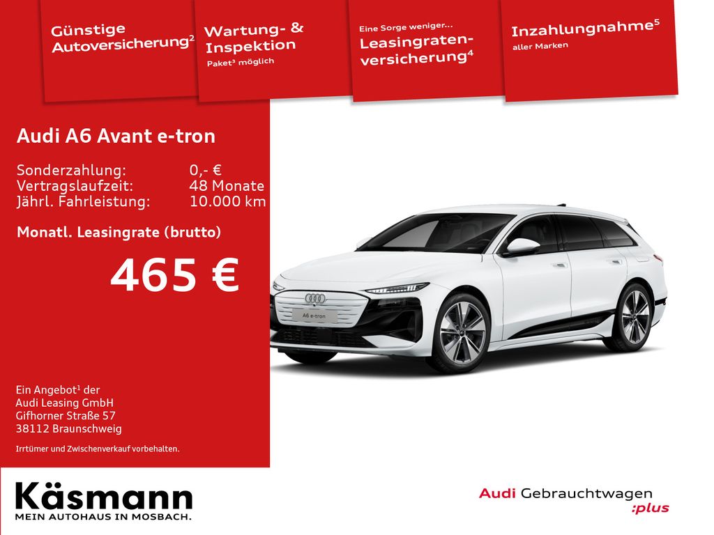 Audi A6 e-tron 2025