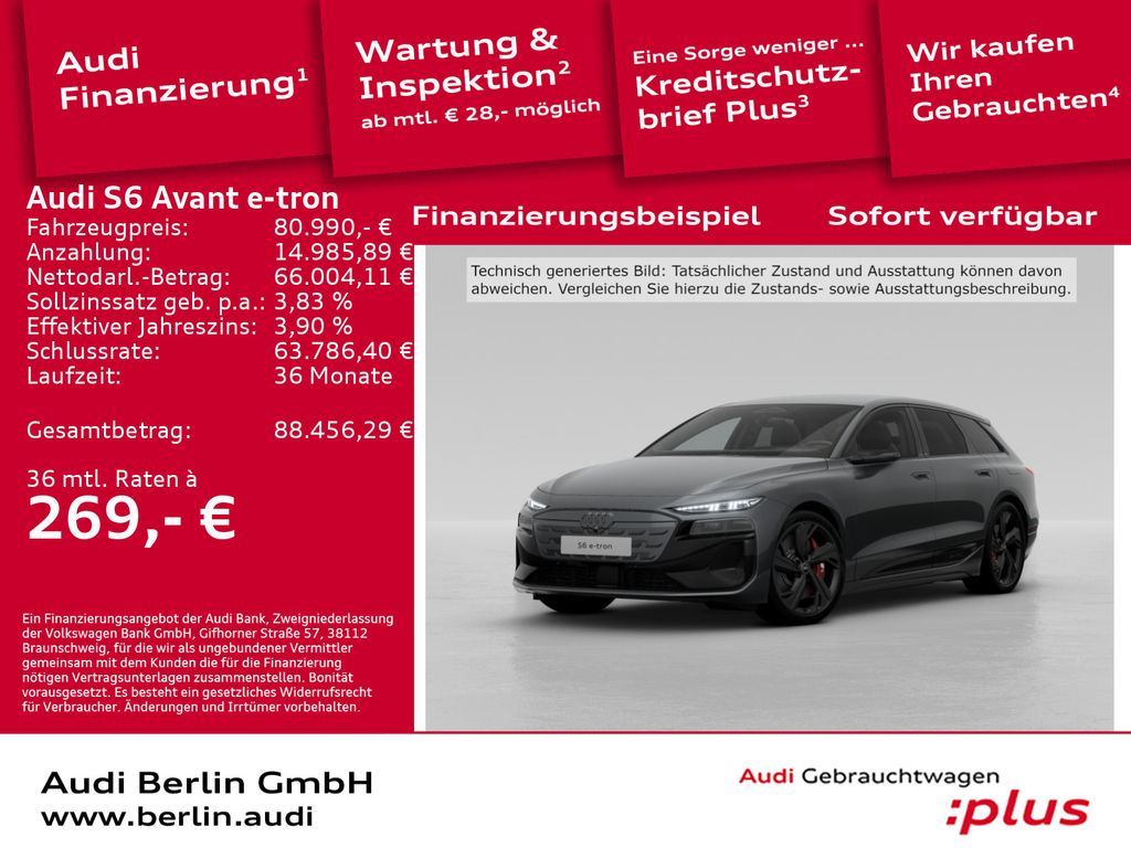 Audi S6 e-tron 2025