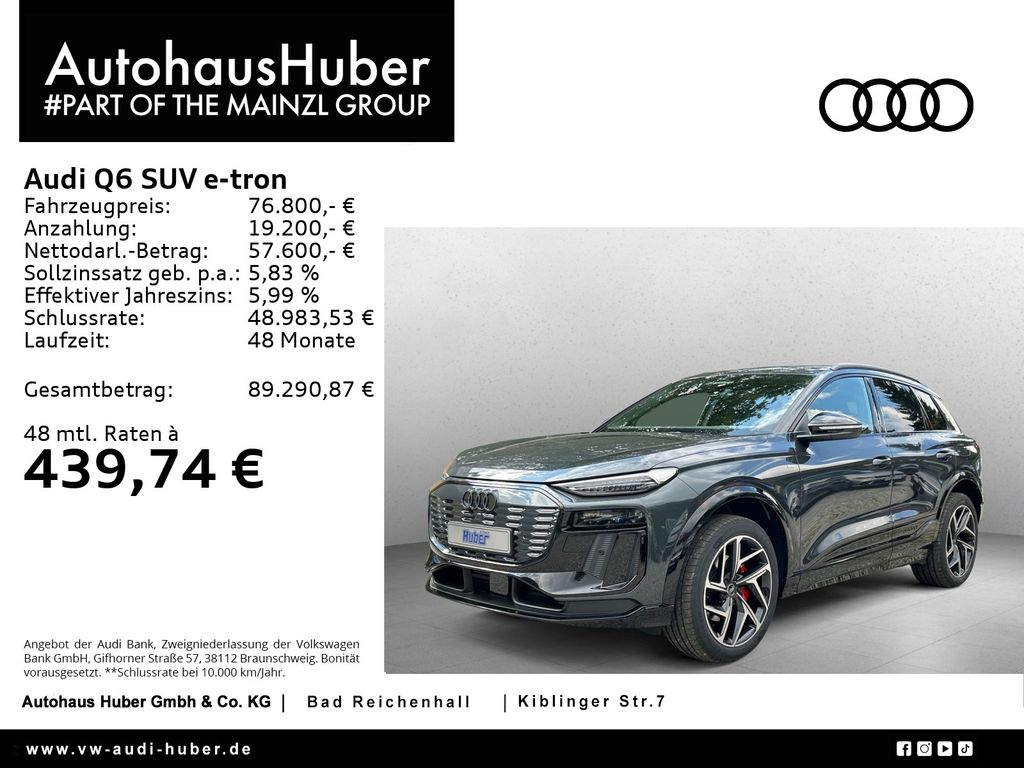 Audi Q6 e-tron 2025