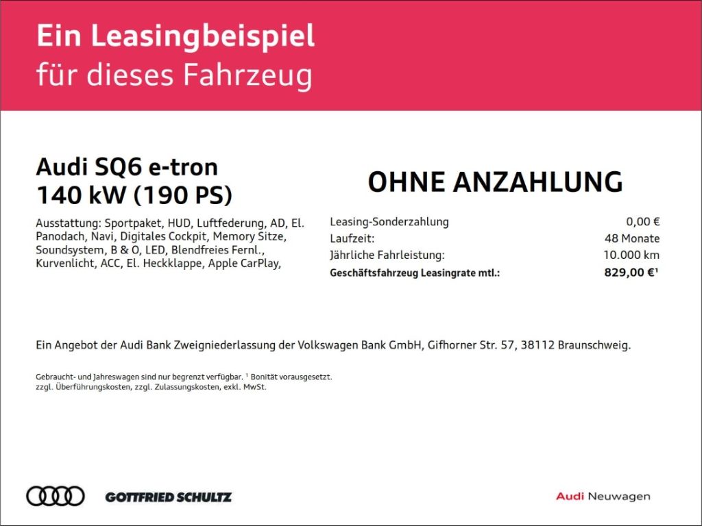 Audi SQ6 e-tron 2026