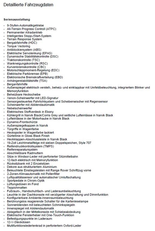 Land Rover Range Rover Evoque 2017