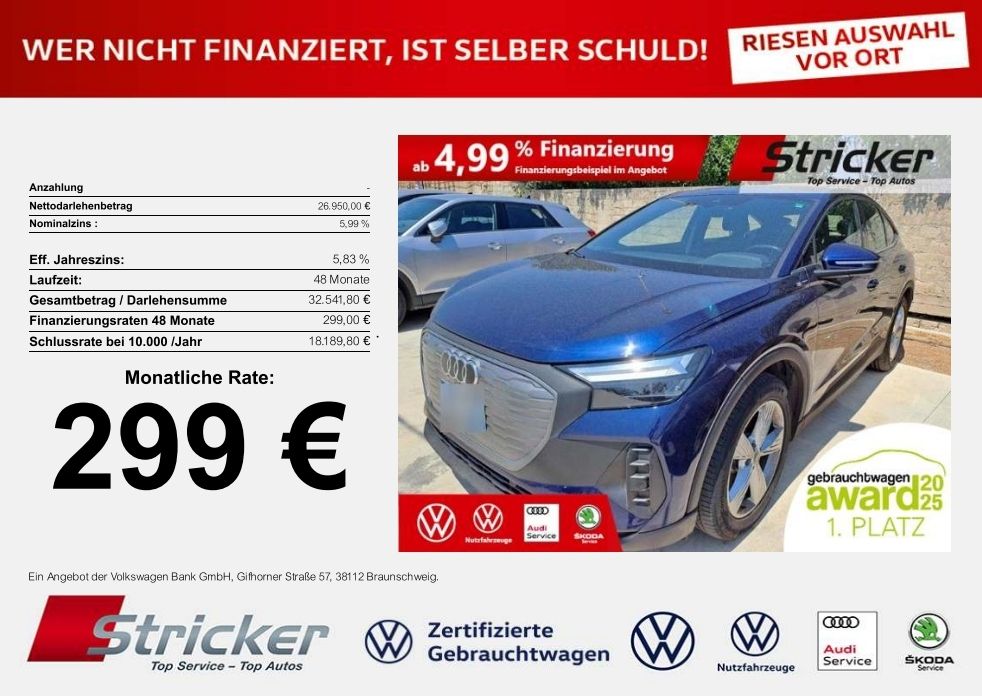 Audi Q4 e-tron 2023