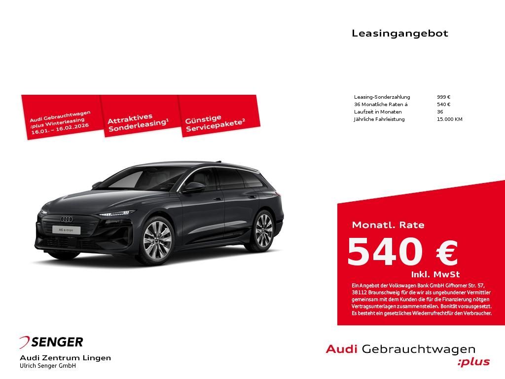 Audi A6 e-tron 2025