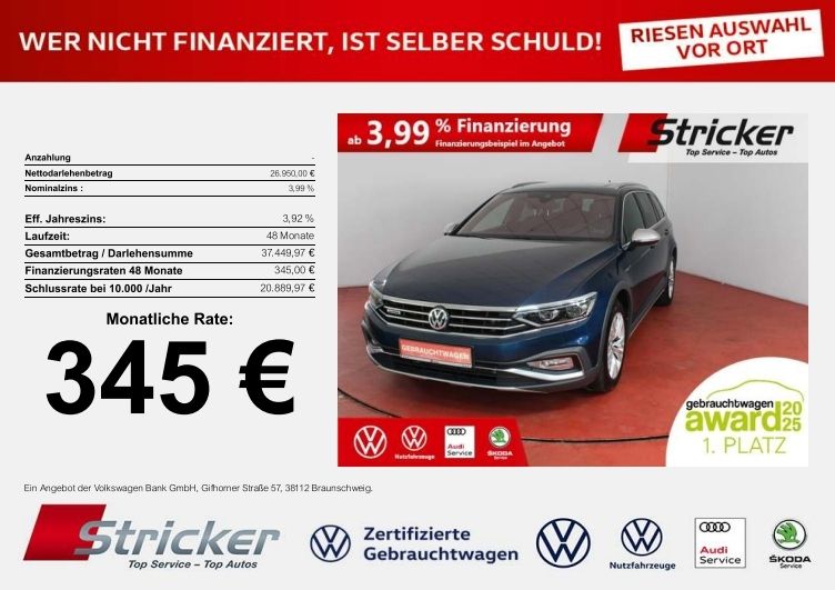 Volkswagen Passat Alltrack 2020