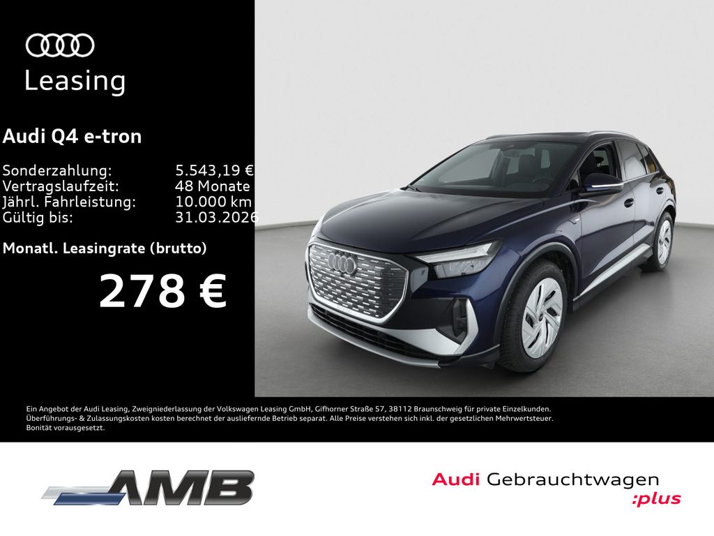 Audi Q4 e-tron 2025