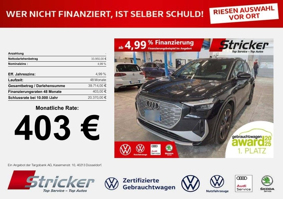 Audi Q4 e-tron 2023