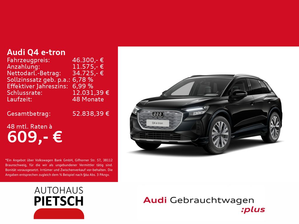 Audi Q4 e-tron 2025