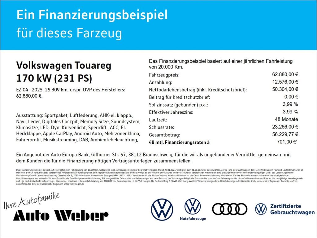 Volkswagen Touareg 2025