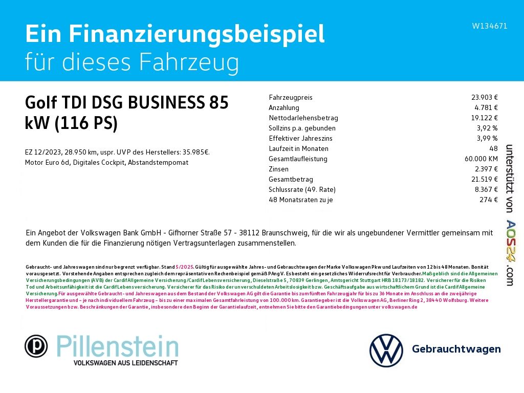 Volkswagen Golf 2023