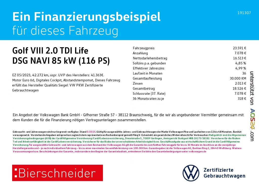 Volkswagen Golf 2023