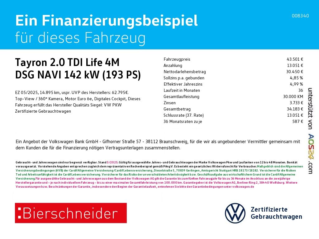Volkswagen Tayron 2025