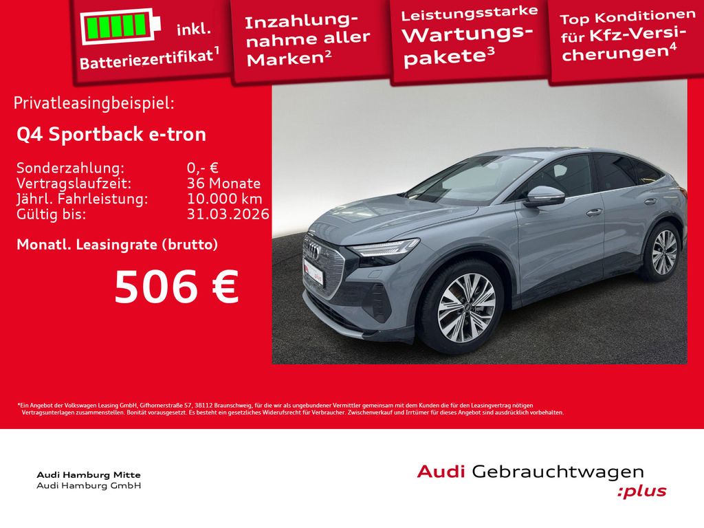 Audi Q4 e-tron 2025