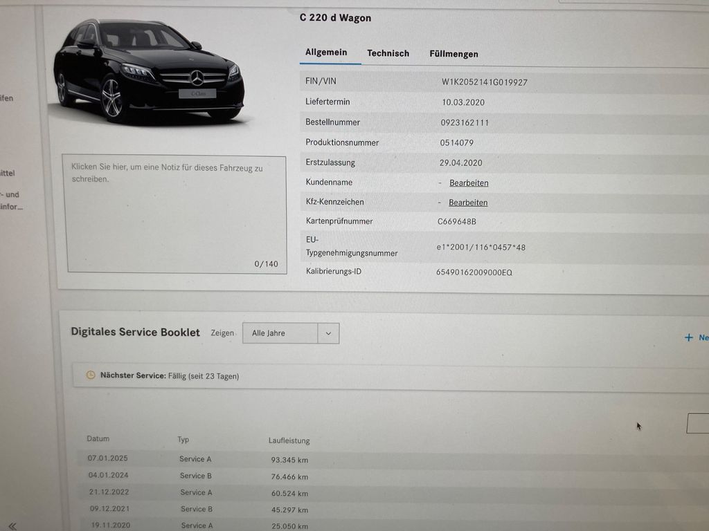 Mercedes-Benz C 220 2020