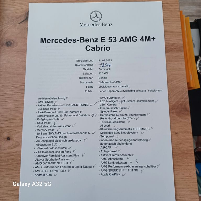 Mercedes-Benz E 53 AMG 2023