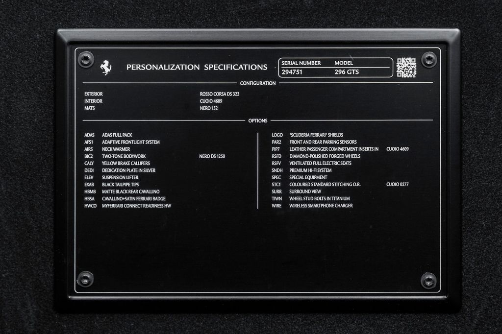 Ferrari 296 GTS 2023