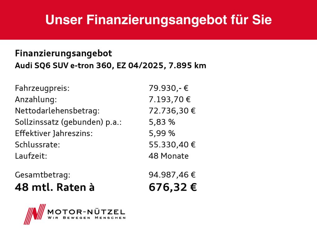 Audi SQ6 e-tron 2025