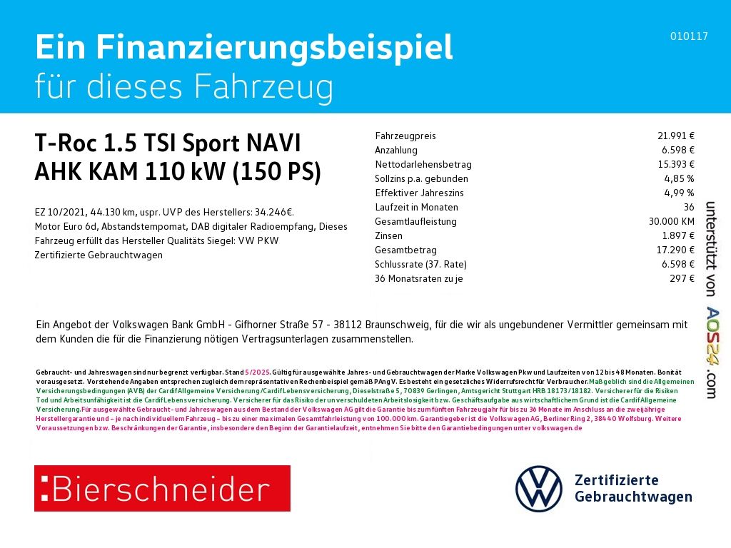 Volkswagen T-Roc 2021