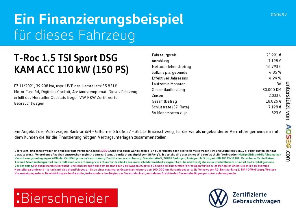 Volkswagen T-Roc 2021