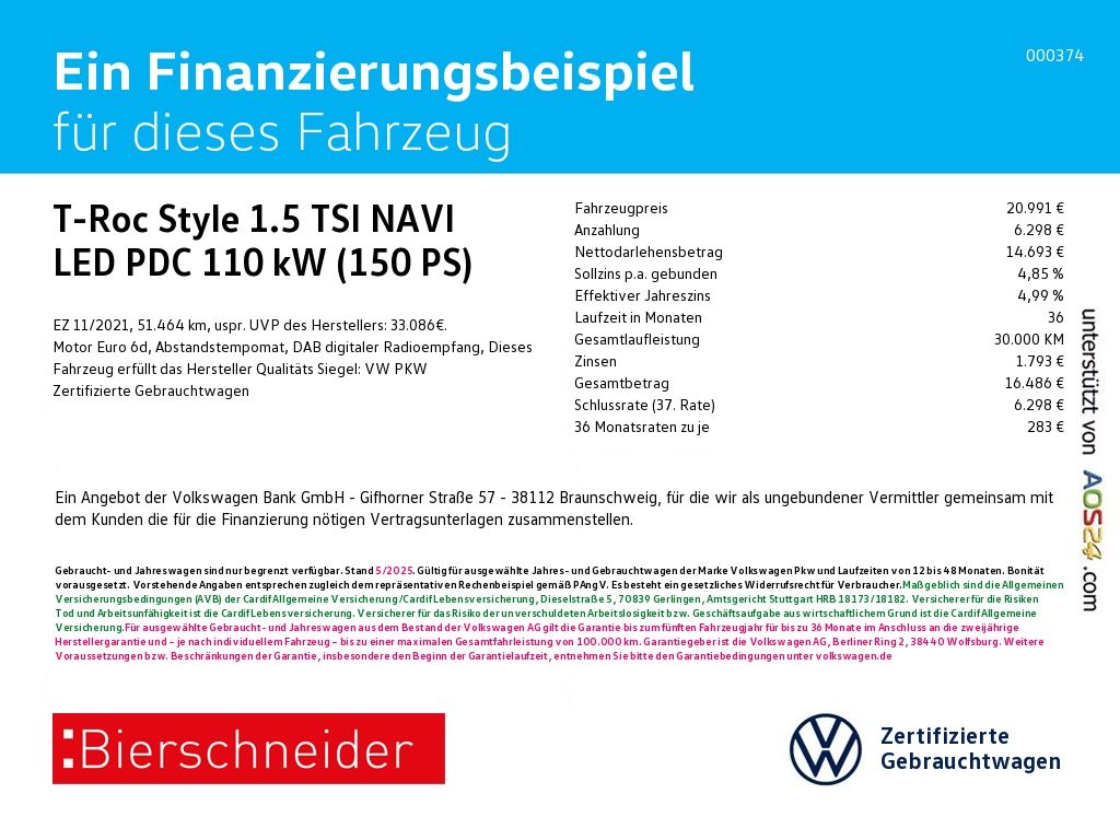 Volkswagen T-Roc 2021