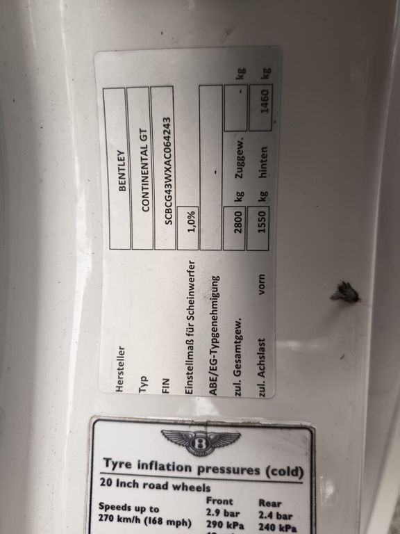 Bentley Continental Supersports 2010