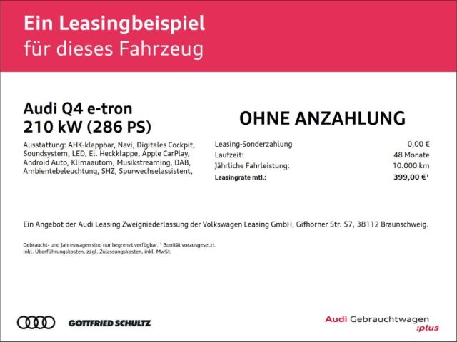 Audi Q4 e-tron 2025