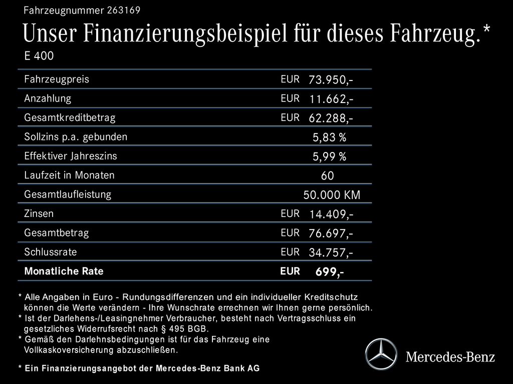 Mercedes-Benz E 400 2023