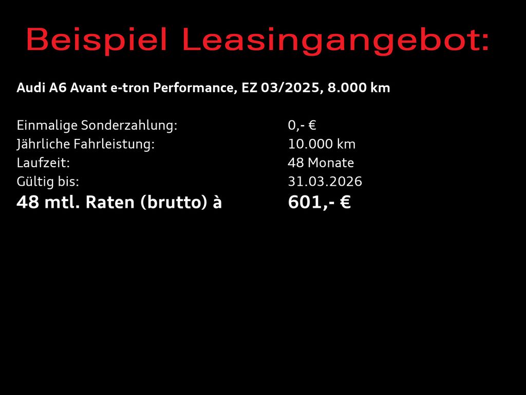Audi A6 e-tron 2025