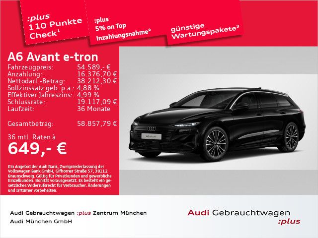 Audi A6 e-tron 2025