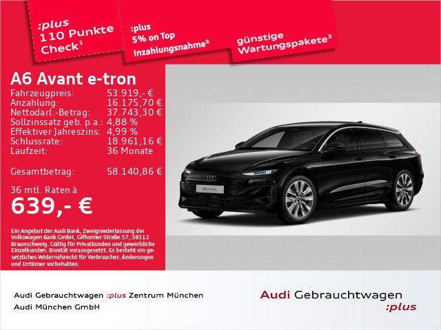 Audi A6 e-tron 2025