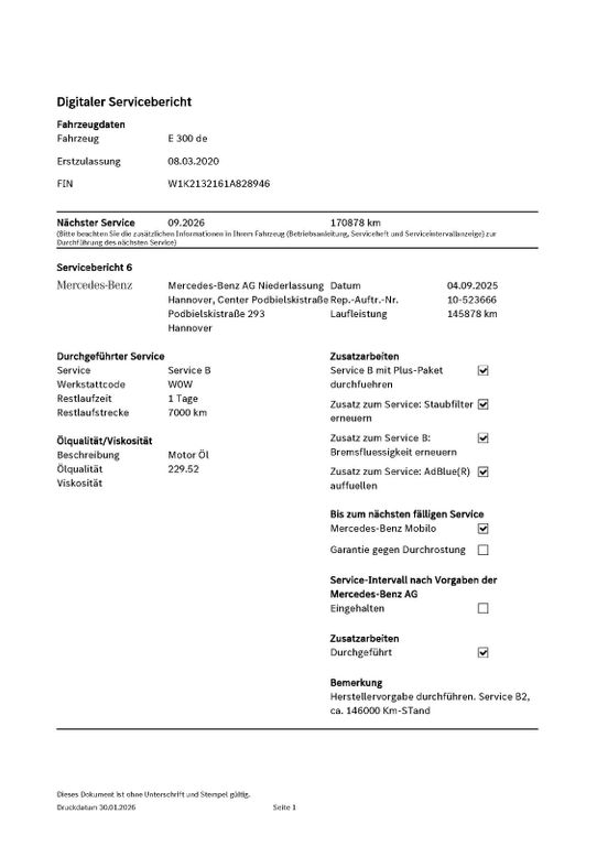 Mercedes-Benz E 300 2020