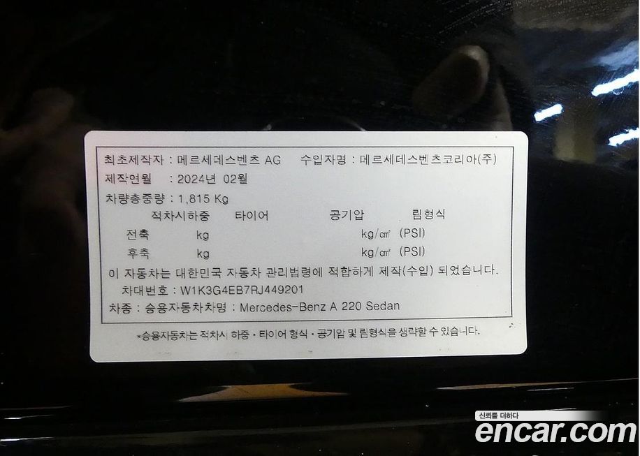 Mercedes-Benz A-Class 2024