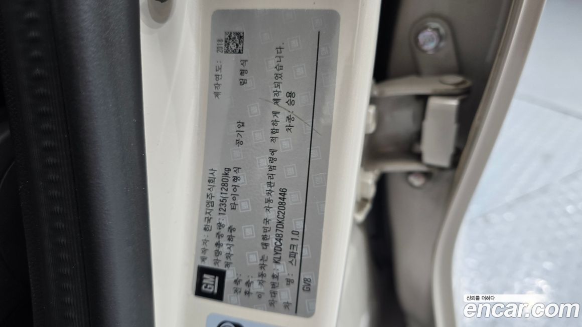 ChevroletGMDaewoo Spark 2019